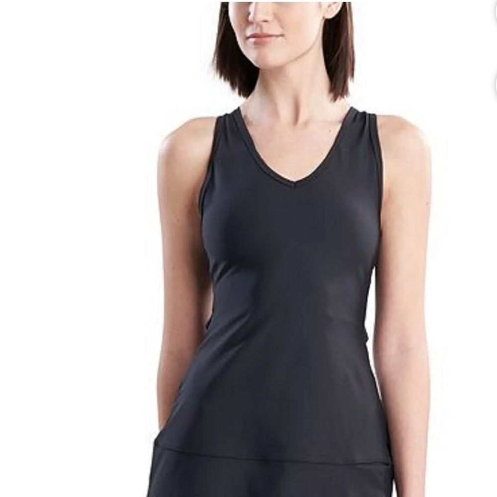 Natori Women's Solstice Back Cutout Dress Black Size X-Large - Picture 7 of 12